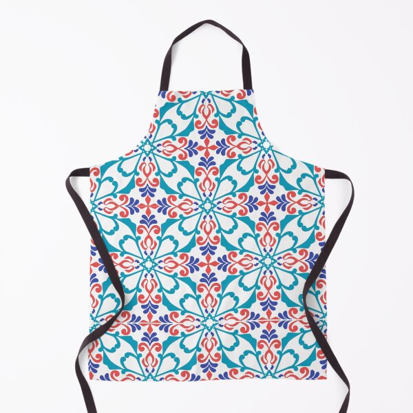 Item preview, Damask Turkish tiles and Spanish pottery pattern. designed and sold by RIYA SIRI.