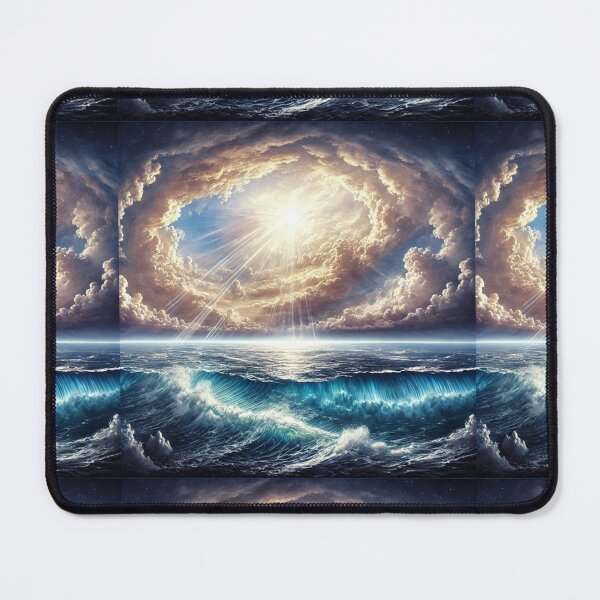 Item preview, "And God Made the Firmament" – The Divine Separation Verse: Genesis 1:7 (KJV) designed and sold by Meta2Physical.