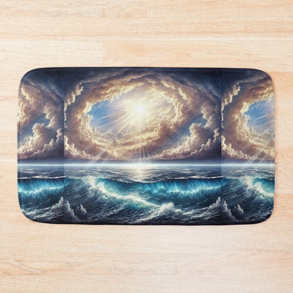 Item preview, "And God Made the Firmament" – The Divine Separation Verse: Genesis 1:7 (KJV) designed and sold by Meta2Physical.