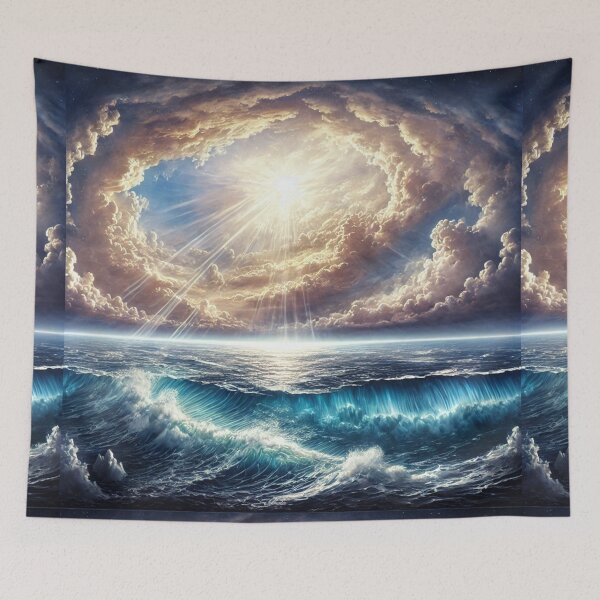 Item preview, "And God Made the Firmament" – The Divine Separation Verse: Genesis 1:7 (KJV) designed and sold by Meta2Physical.