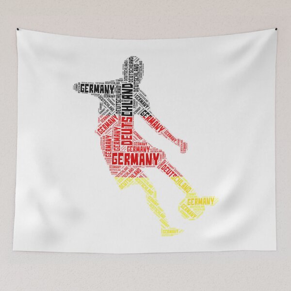 Item preview, Germany football German flag ball sports goal designed and sold by anziehend.