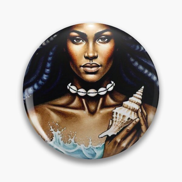 Item preview, Yemaya Mother Orisha Queen Of The Sea designed and sold by FawnAndTheMoon.