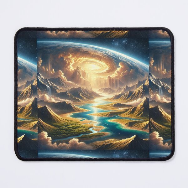 Item preview, "Let the Waters Be Gathered" – The Emergence of Land Verse: Genesis 1:9 (KJV) designed and sold by Meta2Physical.
