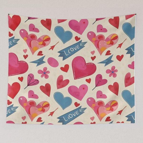 Item preview, Love wins lovers heart retro colors pattern gifts designed and sold by teesresolution.