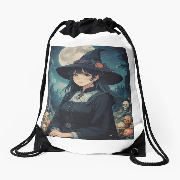 Item preview, Witchy Anime Girl 3 designed and sold by katebeeman.
