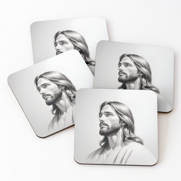 Item preview, Jesus pencil sketch 5 designed and sold by Warih.