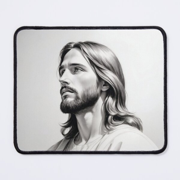 Item preview, Jesus pencil sketch 5 designed and sold by Warih.