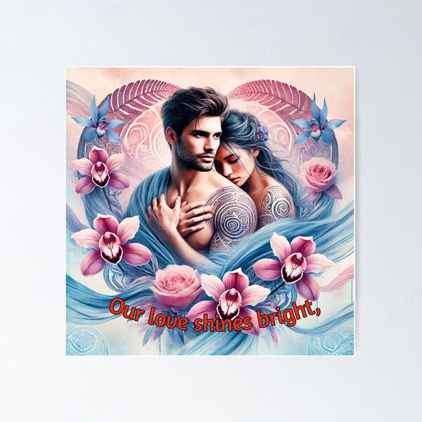Item preview, Wild Blue Dreams: Romantic Māori Elegance designed and sold by Josie1947.