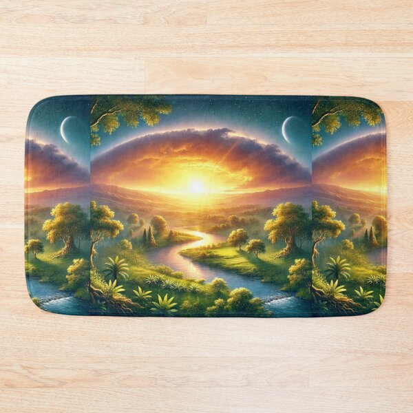 Item preview, "And the Evening and the Morning Were the Third Day" – The Cycle of Creation Verse: Genesis 1:13 (KJV) designed and sold by Meta2Physical.