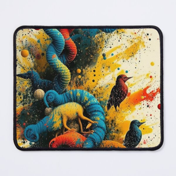 Item preview, abstract indian art form depicting birds and wild animals designed and sold by optimusprime39.