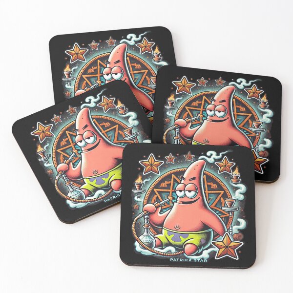 Item preview, Patrick star smoking hookah designed and sold by q10mark.