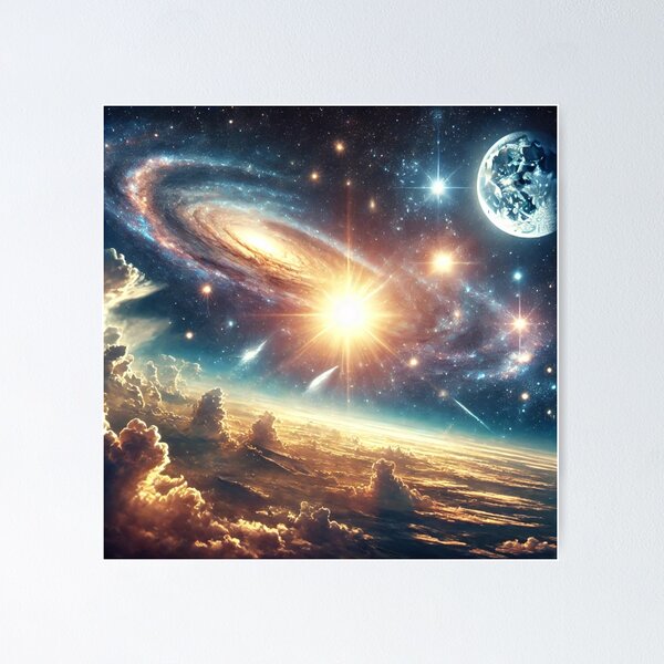Item preview, "Let There Be Lights in the Firmament" – The Order of the Heavens Verse: Genesis 1:14 (KJV) designed and sold by Meta2Physical.