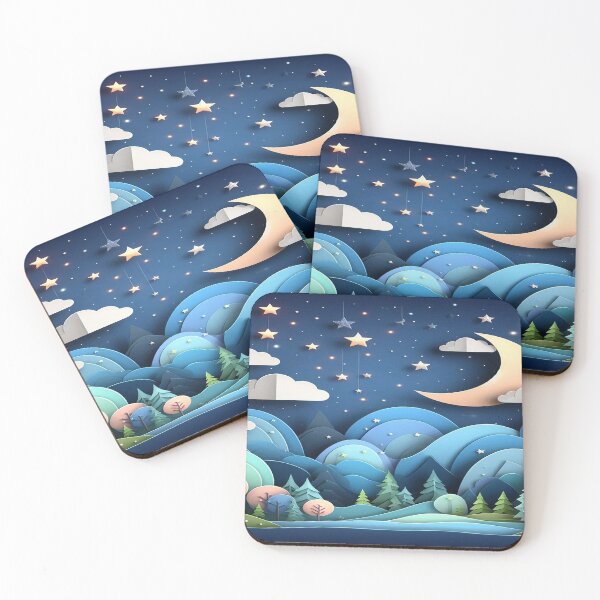 Item preview, Dreamy Sky and Forest V.1 designed and sold by MigWhimsy.