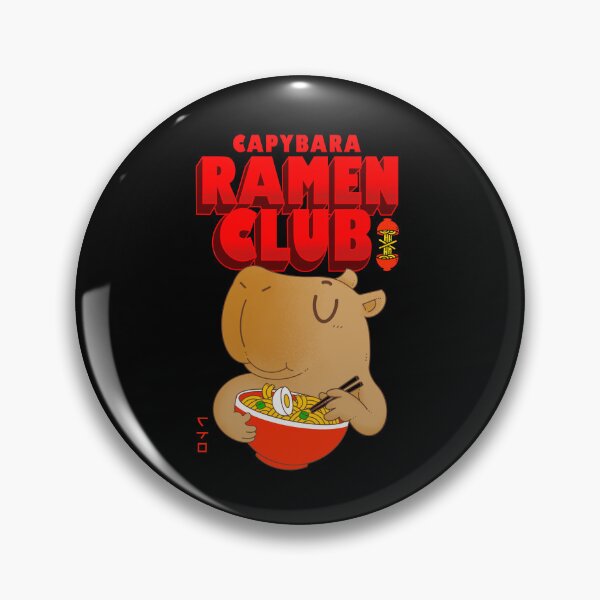 Item preview, Capybara Ramen Club designed and sold by Artthree.