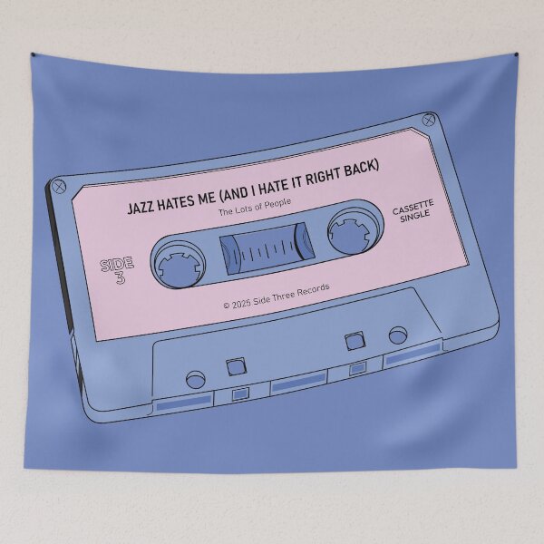 Item preview, Side Three Records - Jazz Hates Me (And I Hate It Right Back) designed and sold by sidethree.