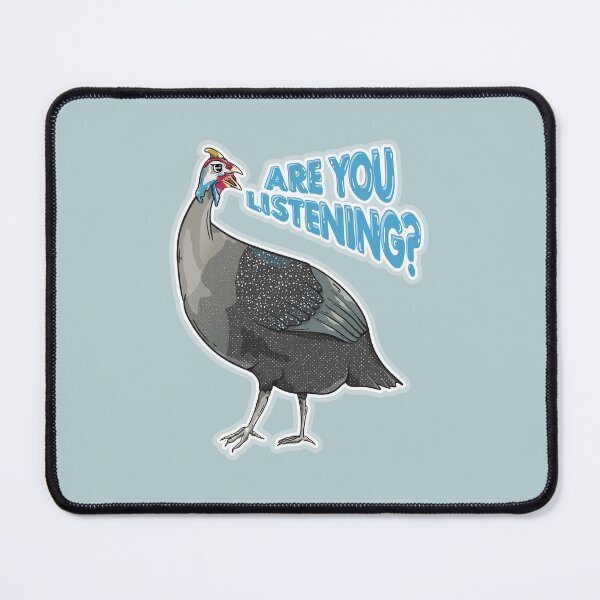 Item preview, Guinea foul Noisy bird designed and sold by piedaydesigns.