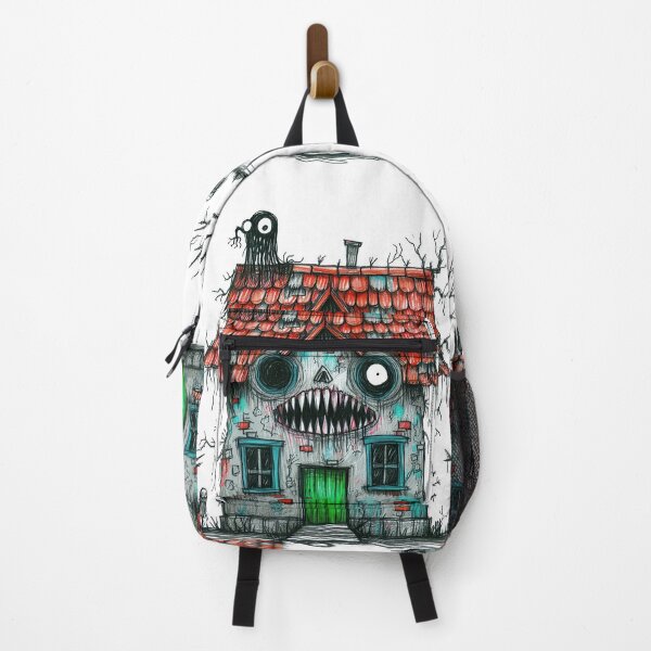 Item preview, happy monster house drawing designed and sold by digilabs.