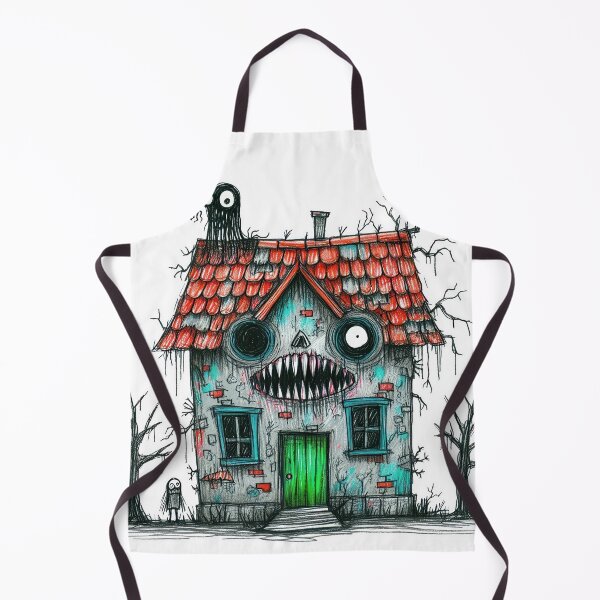 Item preview, happy monster house drawing designed and sold by digilabs.