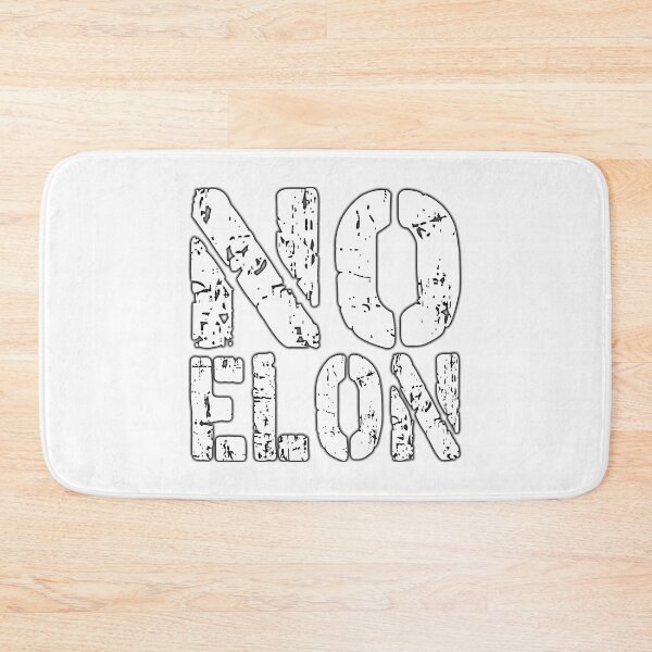 Item preview, NO ELON!  anti elon, no elon musk, no musk, Anti-Elon Musk Bumper Decal For elon musk haters! white designed and sold by ramwebroom.