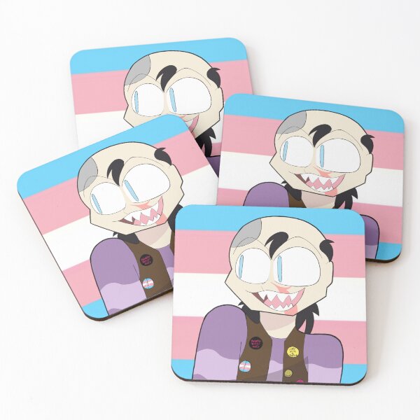 Item preview, chop top trans flag version  designed and sold by MaskeMasker04.