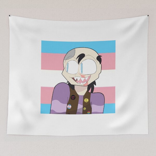 Item preview, chop top trans flag version  designed and sold by MaskeMasker04.