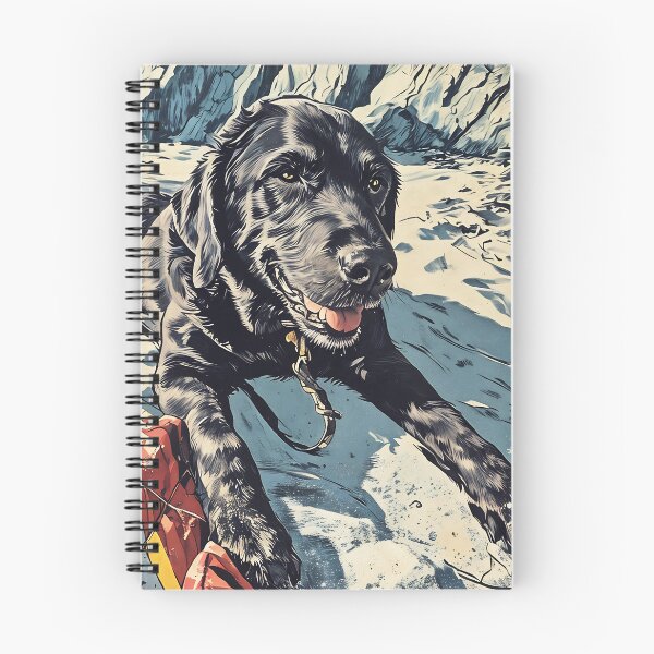 Aperçu de l'œuvre Labrador Retriever noir sur la plage souriant créée et vendue par MaterialMonkey.