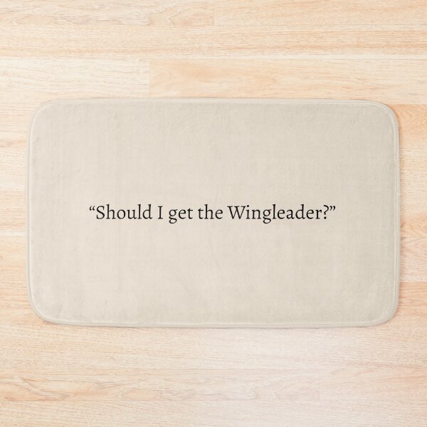 Item preview, "Should I get the Wingleader?" - Fourth Wing Quote designed and sold by bubblytank.