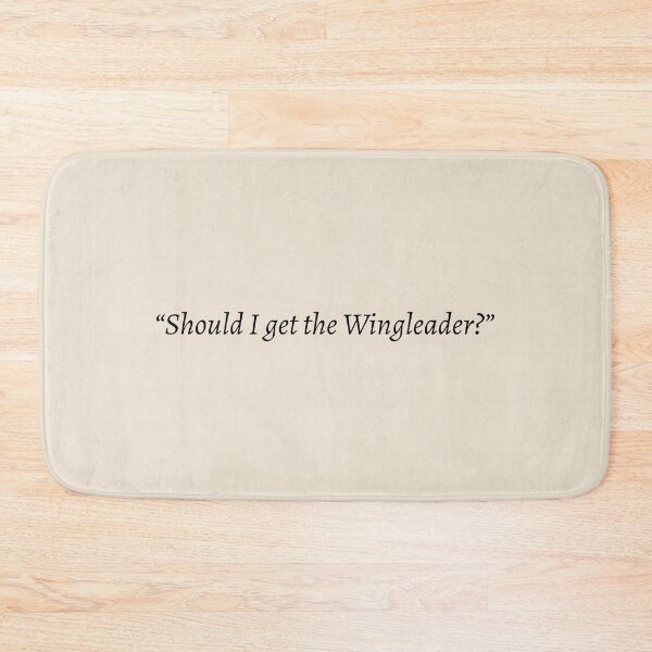 Item preview, "Should I get the Wingleader?" - Fourth Wing Quote designed and sold by bubblytank.