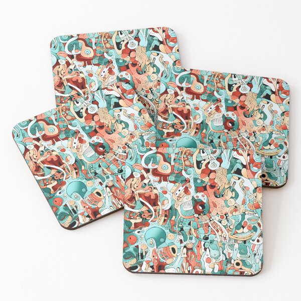 Item preview, The color in turquoise and brick designed and sold by La Botica del Cine.