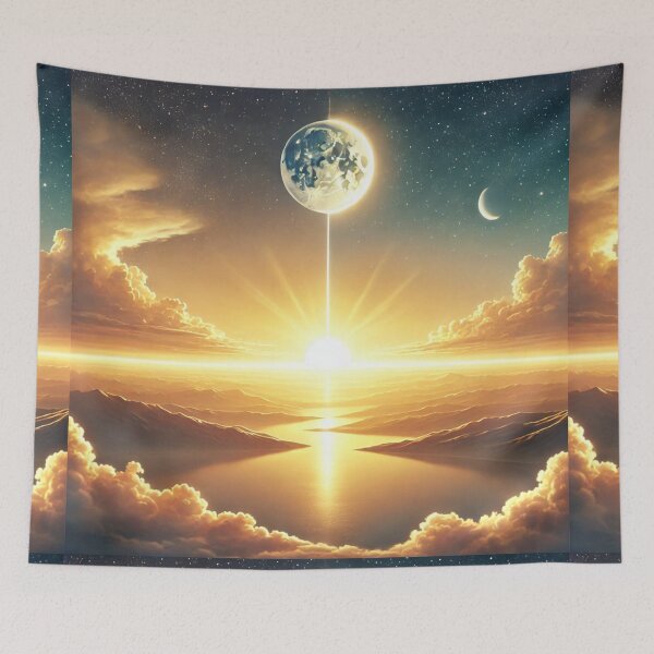 Item preview, "And the Evening and the Morning Were the Fourth Day" – The Completion of Divine Order Verse: Genesis 1:19 (KJV) designed and sold by Meta2Physical.