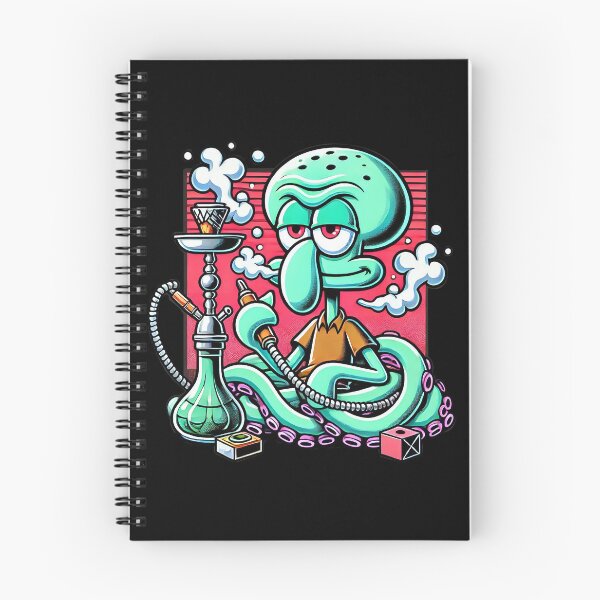 Item preview, Squidward Tentacles Smoking hookah designed and sold by q10mark.