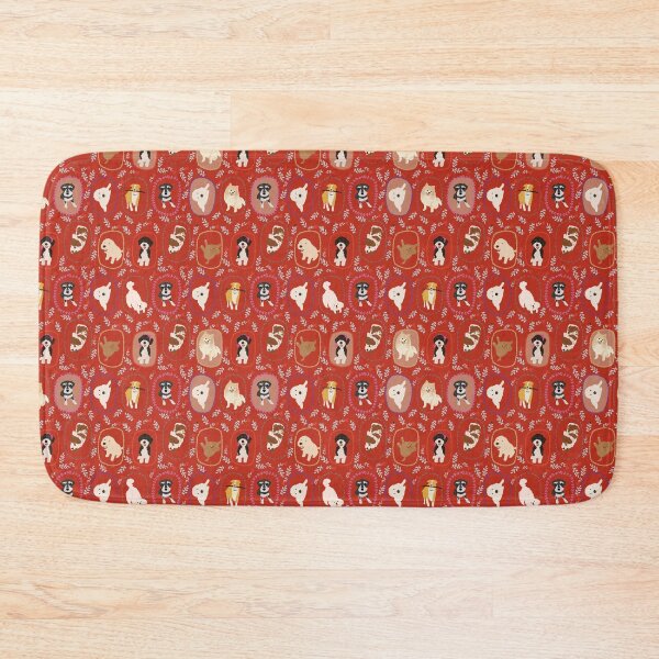 Item preview, Red Valentine Fur Parade by Suki McMaster designed and sold by Suki McMaster.