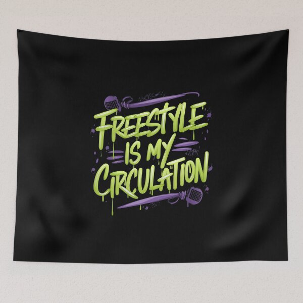 Item preview, Hip Hop Bar Spitters Lyrical Genius Art designed and sold by RadDeck.
