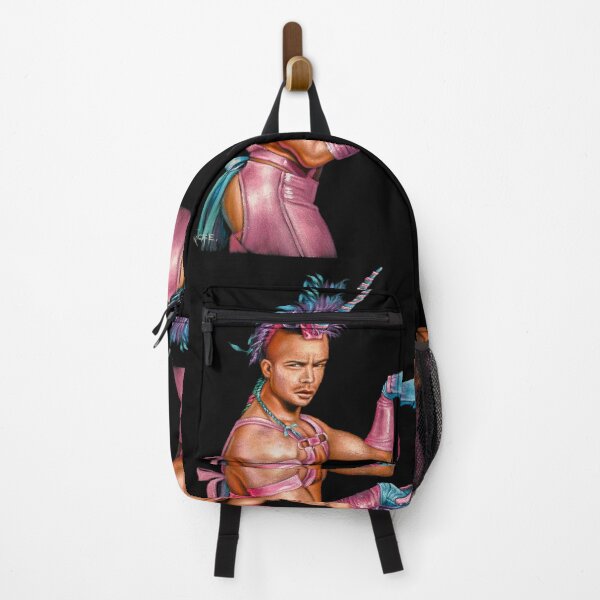 Item preview, Pink Gay Unicorn meme, oil on black velvet by Jorge Torrones designed and sold by velvetify.com.