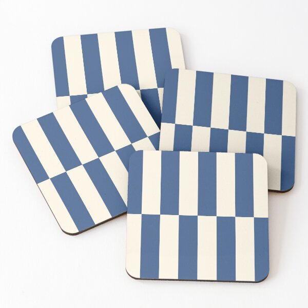 Item preview, Déjà Vu Blue Striped Pattern designed and sold by junkydotcom.