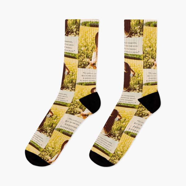 Item preview, Alexander Pushkin quote: “To love all ages yield surrender; But to the young it's raptures bring A blessing bountiful and tender— As storms refresh the fields of spring.” designed and sold by artbleed.