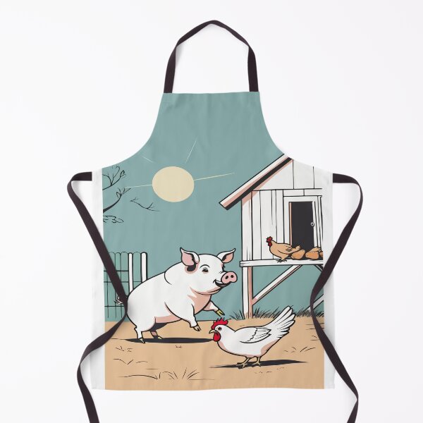 Item preview, The mischievous pig and the chicken's commotion. designed and sold by Whose-sweat.