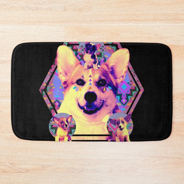 Item preview, Psychedelic Corgi Collage designed and sold by TurtleDojo.