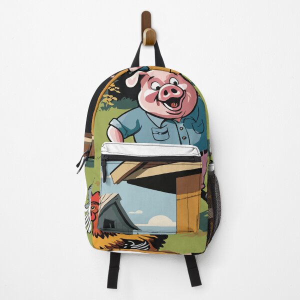 Item preview, The mischievous pig and the chicken's commotion. designed and sold by Whose-sweat.
