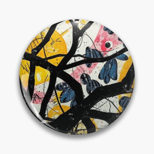 Item preview, abstract japanese art depicing tree branches and leaves on canvas designed and sold by optimusprime39.