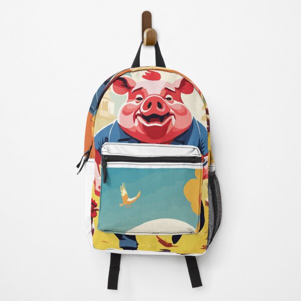 Item preview, The mischievous pig and the chicken's commotion. designed and sold by Whose-sweat.
