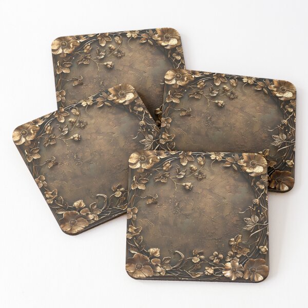 Item preview, Dark wood flower frame designed and sold by La Botica del Cine.