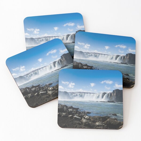 Item preview, Goðafoss waterfall in Iceland designed and sold by Sonja Birkelbach.