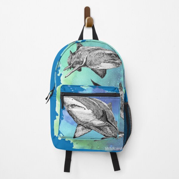 Item preview, Shark FRENZY - Grey Nurses Splashy designed and sold by Wildcard-Sue.