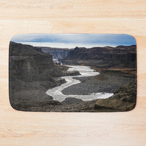 Item preview, Gorge below the Dettifoss waterfall in Iceland with the Jökulsá á Fjöllum river designed and sold by Sonja Birkelbach.