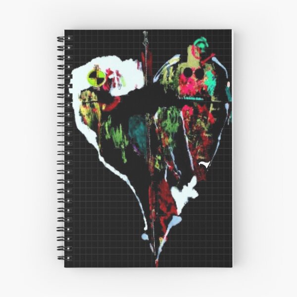 Item preview, DARK/COLOUR ART HEART !! designed and sold by humanalien.