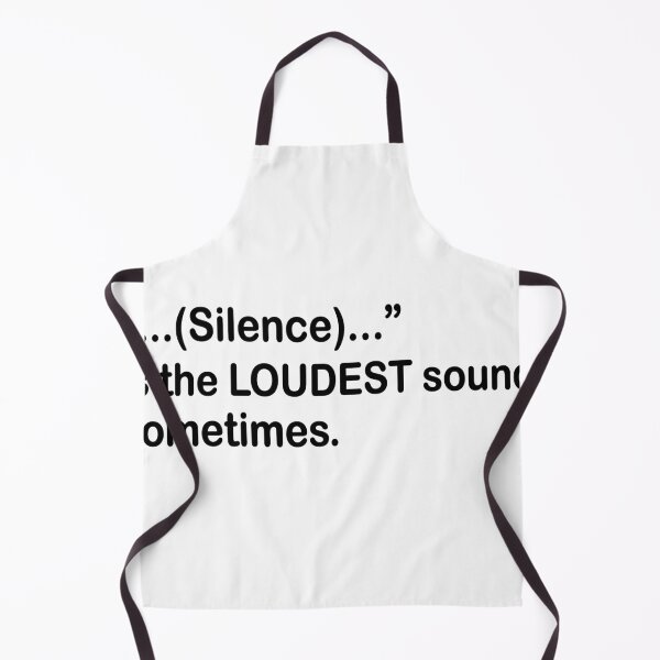 Item preview, Silence is the LOUNDEST sound sometimes. designed and sold by OctonoteStudio.