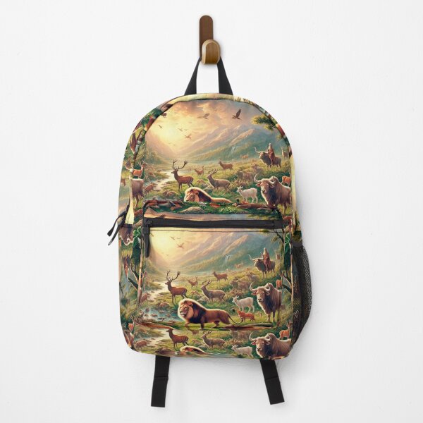 Item preview, "Let the Earth Bring Forth Living Creatures" – The Birth of Land Animals Verse: Genesis 1:24 (KJV) designed and sold by Meta2Physical.