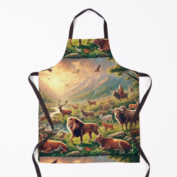 Item preview, "Let the Earth Bring Forth Living Creatures" – The Birth of Land Animals Verse: Genesis 1:24 (KJV) designed and sold by Meta2Physical.