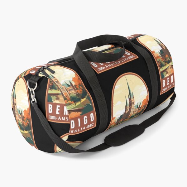 Item preview, Bendigo in Victoria Australia Art Travel Emblem designed and sold by MaateoDesign.